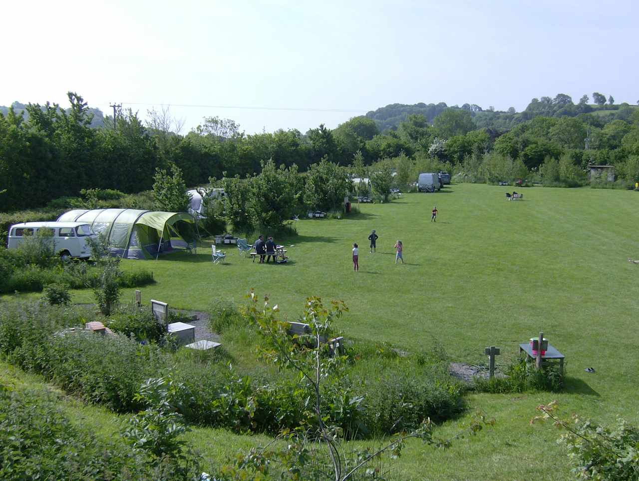 Wookey Farm Campsite: Eco-friendly, campfire-friendly, family-friendly camping on the farm – plus Somerset's famous Wookey Hole caves on the doorstep.