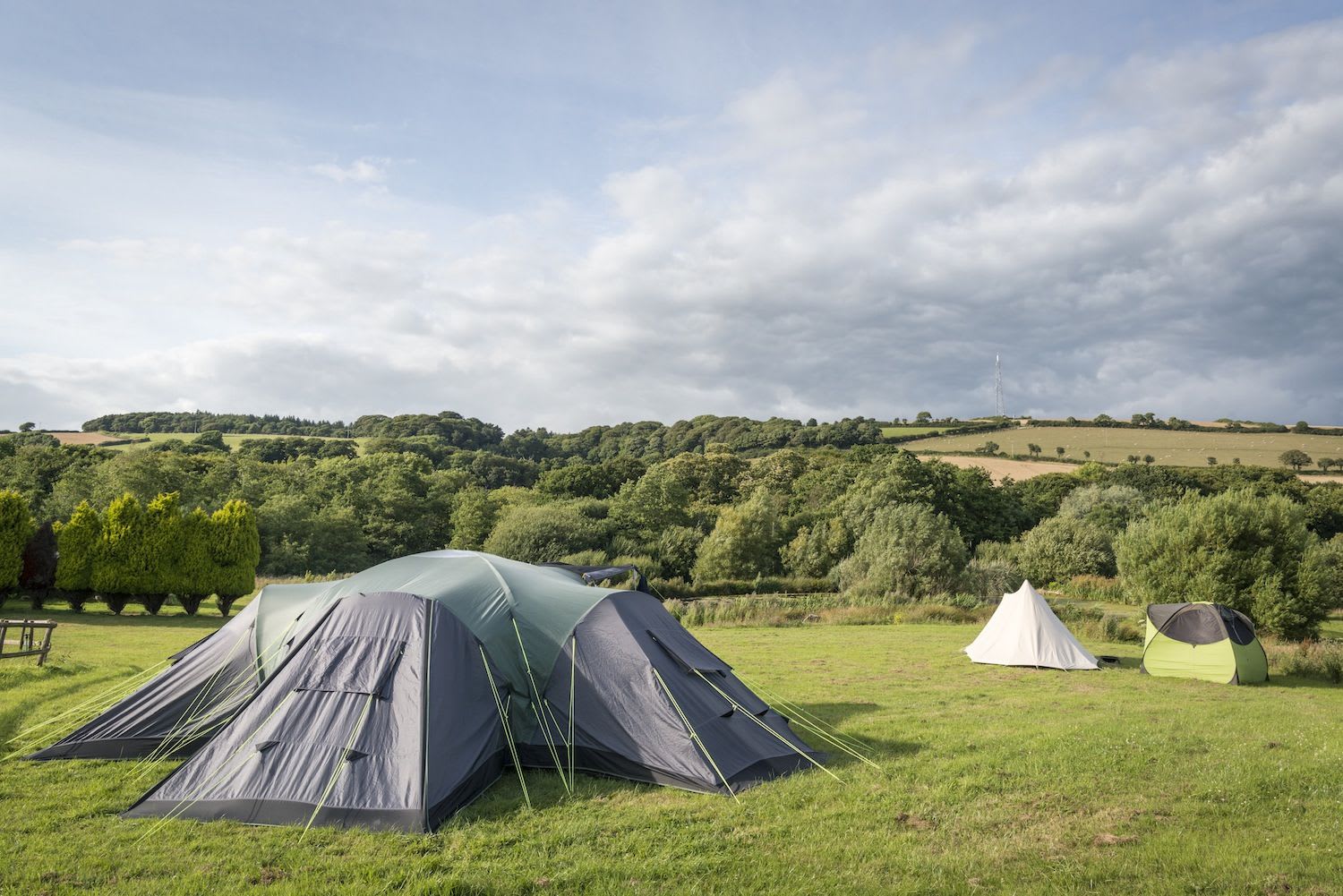 A secret, secluded campsite with wonderful Dorset views.