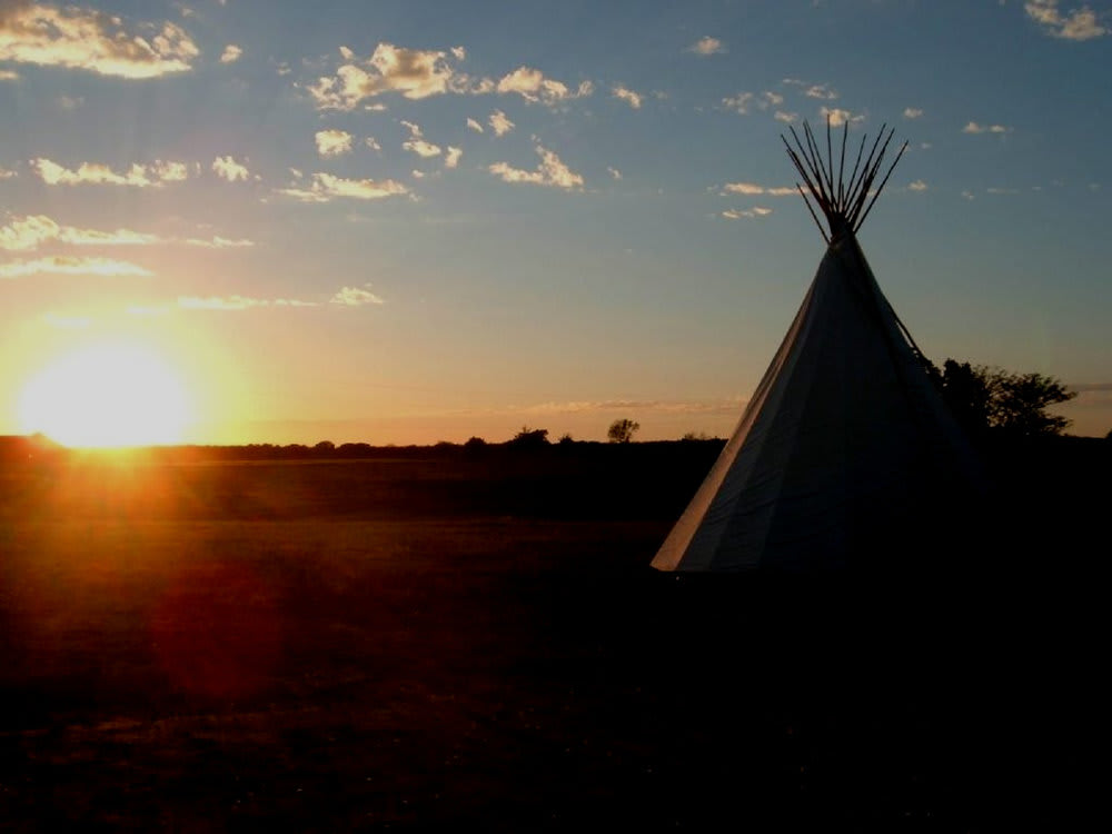 Sunset at Camp Tonkawa