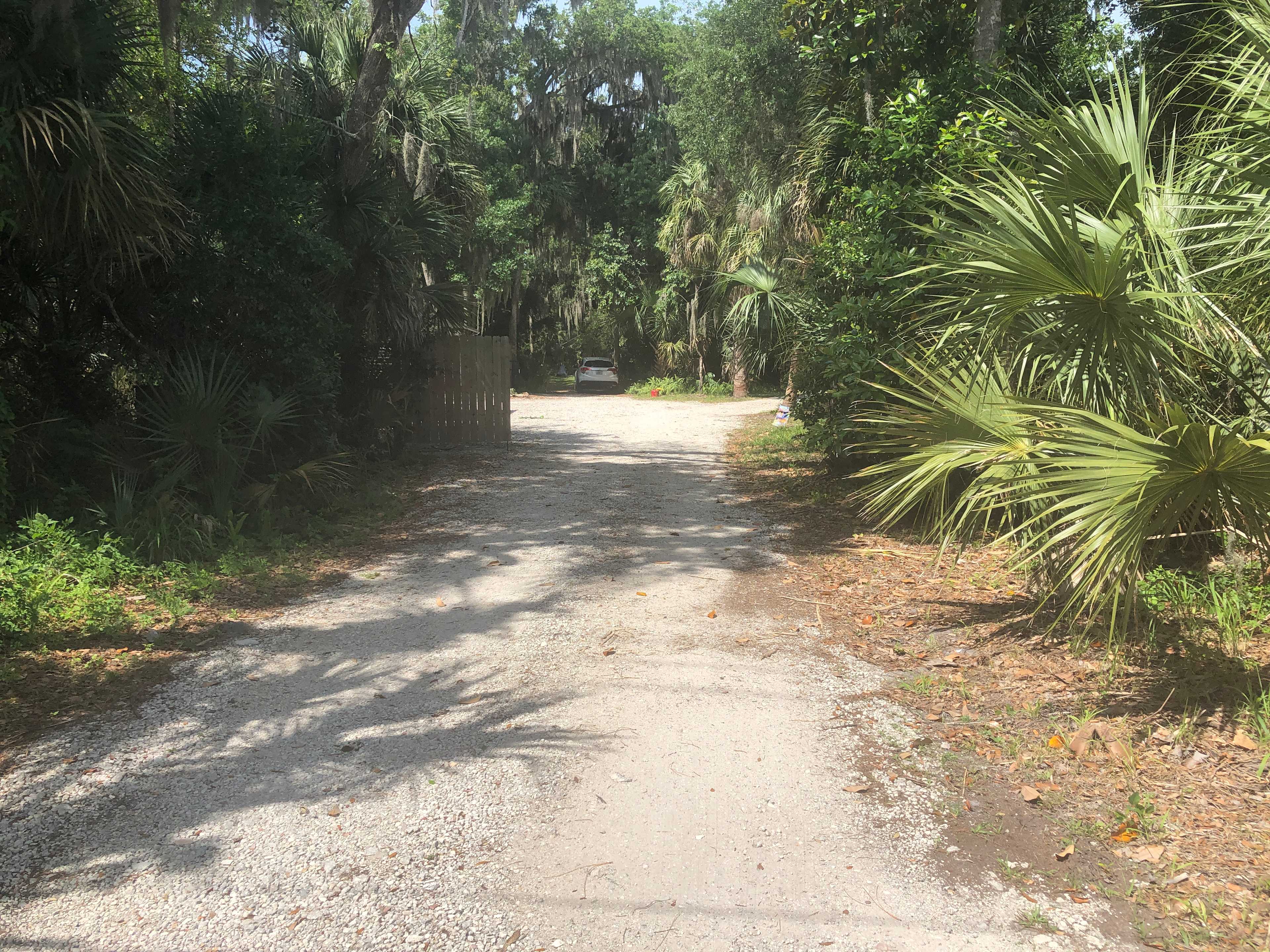 Private Drive off of the street