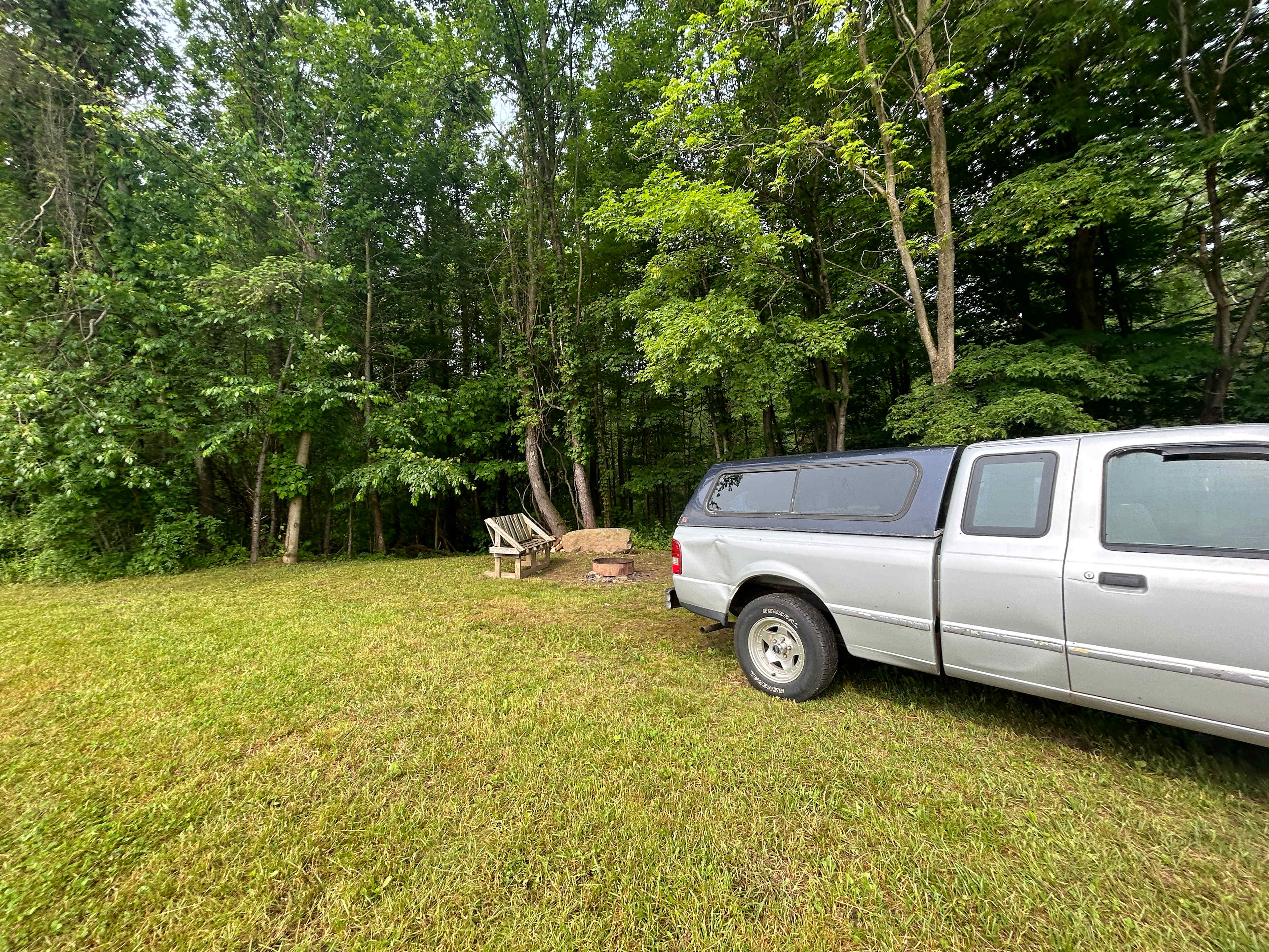 Spring lake retreat on the farm