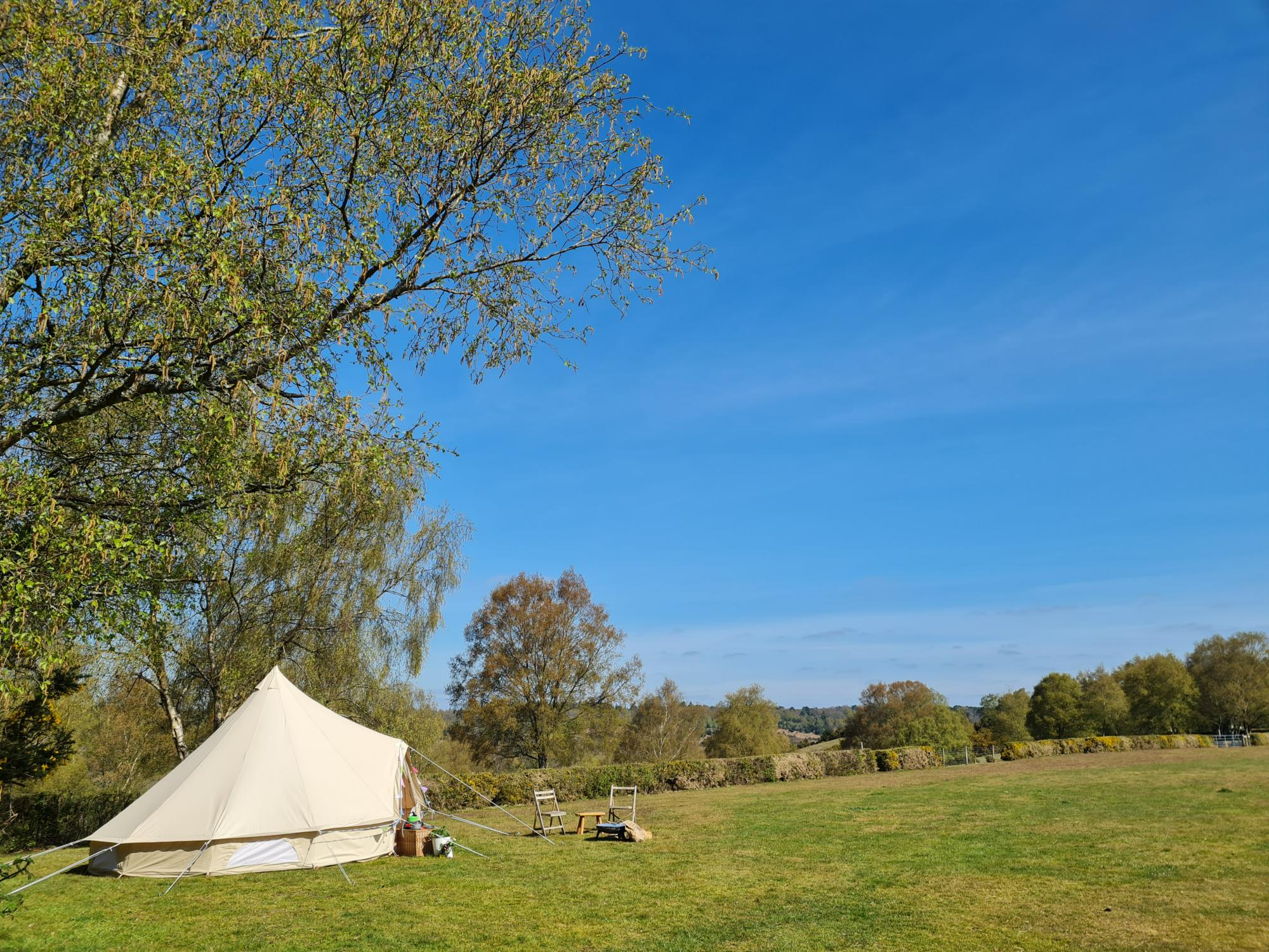 Bell Tent for Family or 5 adults