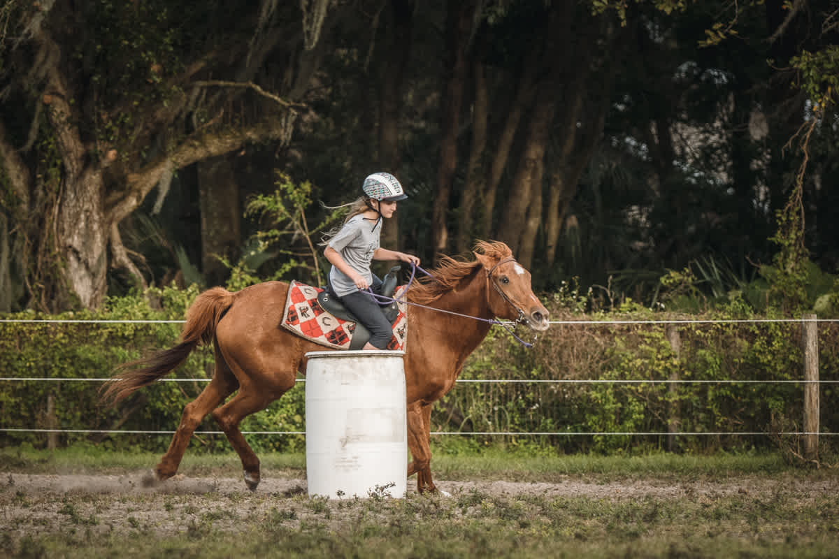 It was fun to see a couple of Tammi's students riding