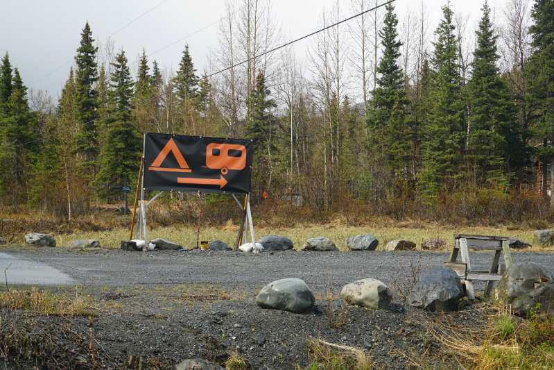 Entrance from Sterling Hwy