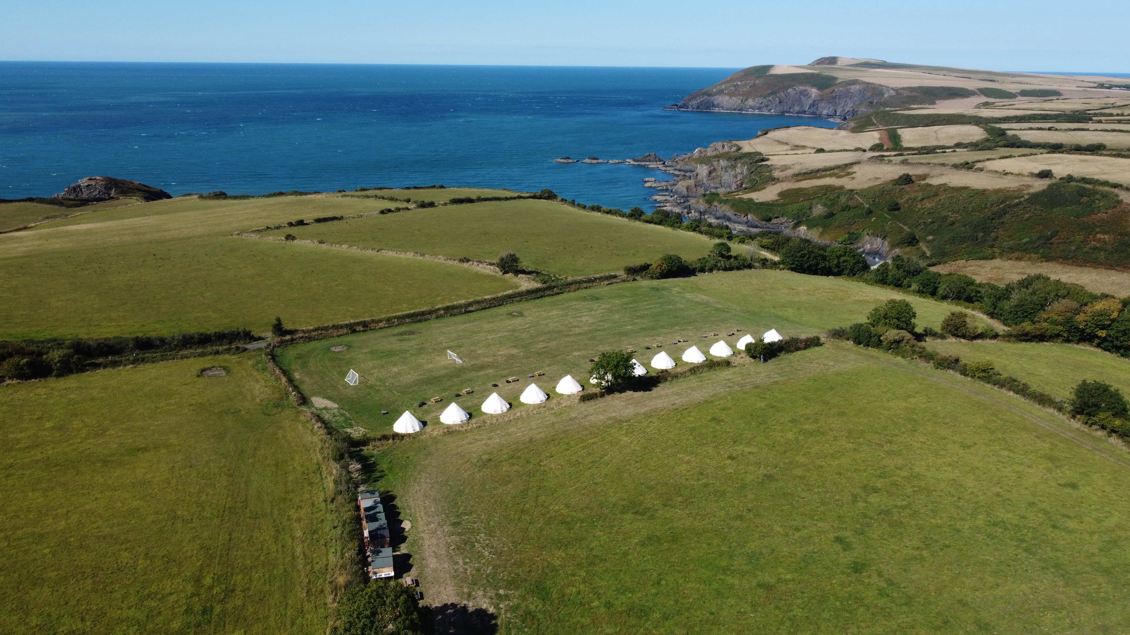 Looking North East to Dinas Island