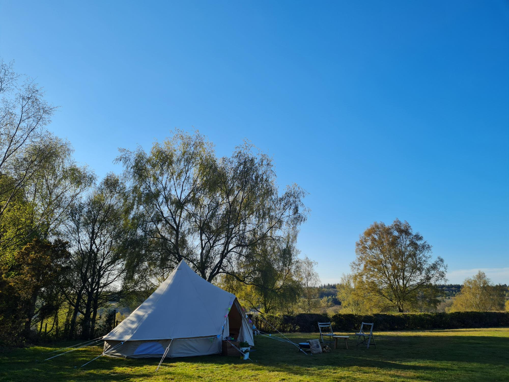 Bell Tent for Family or 5 adults
